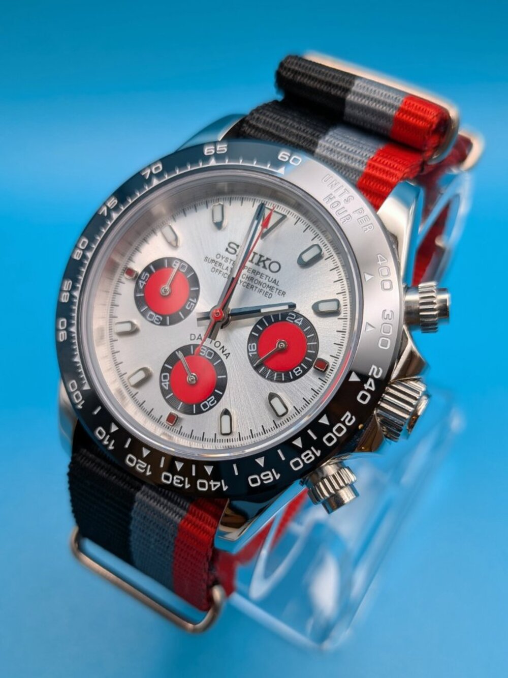 Seiko MOD | Audi Motorsport Inspired | VK63 quartz movement - Picture 2 of 12